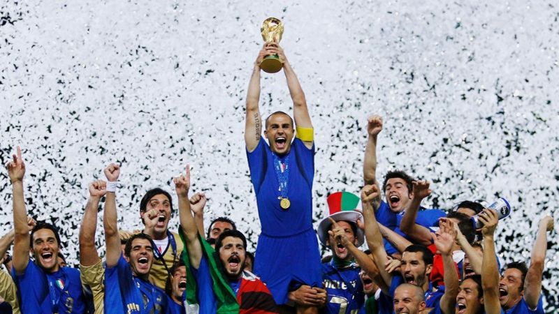 Đội tuyển quốc gia Italia vô địch World Cup bao nhiêu lần?